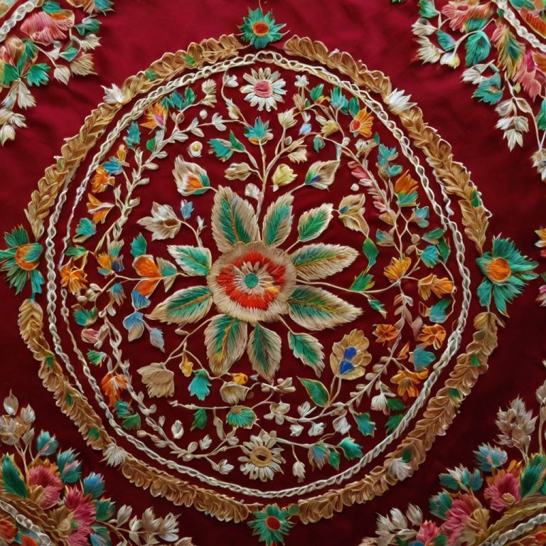 This is the kind of beautiful garment one would look forward to wearing, a hand-embroidered garment that narrates culture, and tradition as well as fine workmanship.